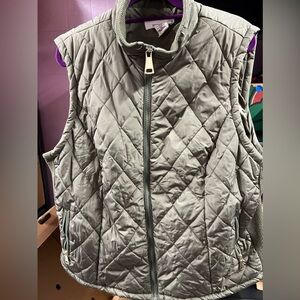 Women’s 2X Workshop Republic Clothing Green Vest